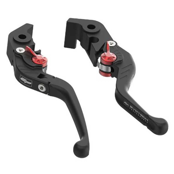 EVOTECH KIT LEVIERS DE FREIN ET EMBRAYAGE COURTS REPLIABLES - DUCATI MONSTER 400