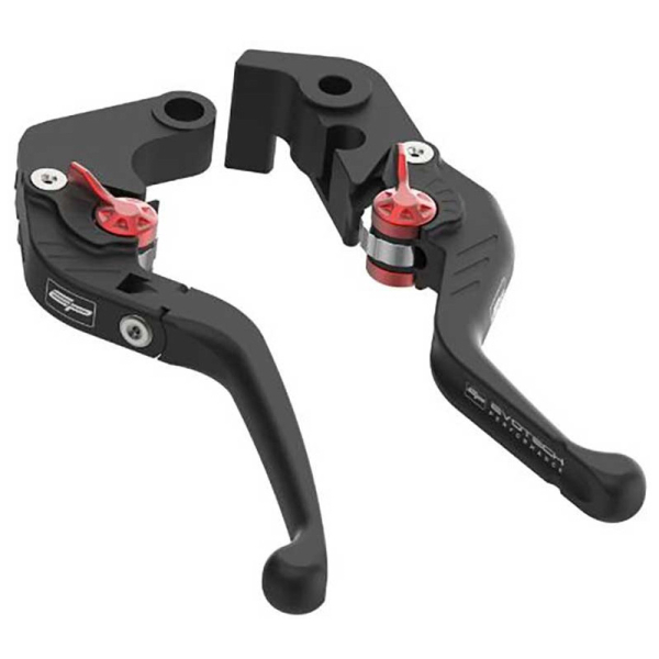 ENSEMBLE DE LEVIERS D'EMBRAYAGE REPLIABLES ET DE FREIN COURT EVOTECH EVO - DUCAT