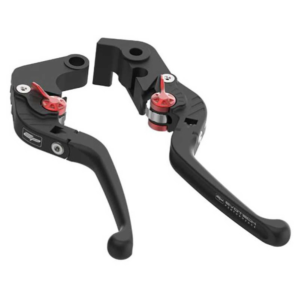 ENSEMBLE DE LEVIERS D'EMBRAYAGE ET DE FREIN REPLIABLES EVOTECH EVO - HONDA CB600