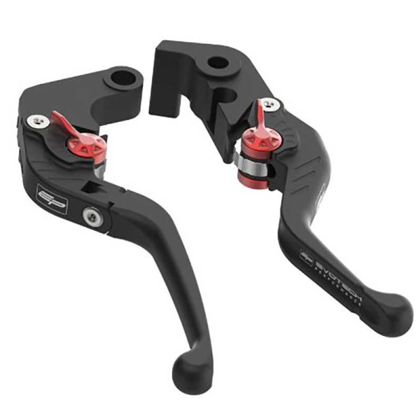 ENSEMBLE DE LEVIERS DE FREIN COURT ET D'EMBRAYAGE REPLIABLES EVOTECH EVO - KTM 7