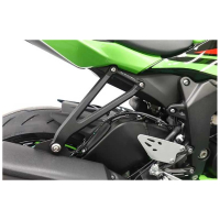 EVOTECH KIT SUPPORTS DE REPOSES PIEDS PASSAGER - KAWASAKI NINJA ZX-4R SE (2023+)