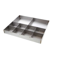 PLATEAU À PIÈCES EN ACIER INOXYDABLE EVOTECH