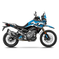 Kit déco CF 450 MT BLEU - Finition : BRILLANT, Modèle : FULL, Type de garde boue : ROUTE 