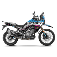 Kit déco CF 450 MT BLEU - Modèle : STANDARD, Finition : MAT, Type de garde boue : SANS GARDE BOUE