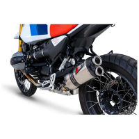 ECHAPPEMENT ZARD RAID 80 BMW R12 G/S 2025/* - Version : racing, Options : noir, Matière : titane, Embout : embout inox