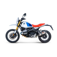 ECHAPPEMENT ZARD RAID 80 BMW R12 G/S 2025/* - Version : racing, Options : noir, Matière : titane, Embout : embout inox
