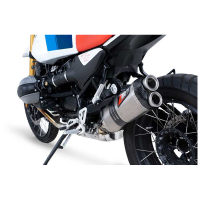 ECHAPPEMENT ZARD RAID 80 BMW R12 G/S 2025/* - Version : racing, Options : noir, Matière : titane, Embout : embout inox
