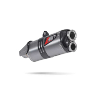 ECHAPPEMENT ZARD RAID 80 BMW R12 G/S 2025/* - Version : racing, Options : noir, Matière : titane, Embout : embout inox