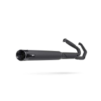 LIGNE COMPLETE ZARD HARLEY DAVIDSON GRAND AMERICAN TOURING 2025/* - Options : noir, Matière : inox, Embout : embout aluminium, Version : homologué