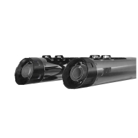 SILENCIEUX ZARD HARLEY DAVIDSON GRAND AMERICAN TOURING 2025/* - Version : racing, Options : poli, Matière : inox, Embout : embout aluminium