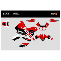 KIT DECO STIKRLAB DUCATI DESERT X V2 - Modèle : FULL, Finition : MAT