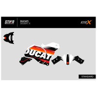 KIT DECO STIKRLAB DUCATI DESERT X V3 - Modèle : STANDARD, Finition : MAT