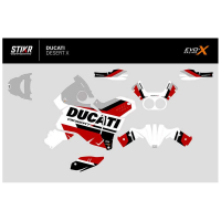 KIT DECO STIKRLAB DUCATI DESERT X V1 - Finition : BRILLANT, Modèle : FULL