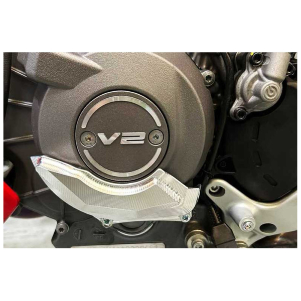 PROTECTION MOTEUR GAUCHE POUR DUCATI MONSTER 890+ - Couleur : NOIR