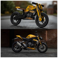 KIDDIMOTO TRIUMPH SPEED TRIPLE 1200 RS