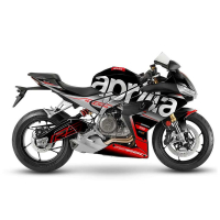 KIT DECO APRILIA RS 660 MODELE V1 GRIS - Finition : BRILLANT, Modèle : FULL, Année moto : 2025/2026