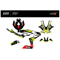 KIT DECO APRILIA RS 660 MODELE V3 JAUNE - Finition : BRILLANT, Modèle : FULL, Année moto : 2025/2026