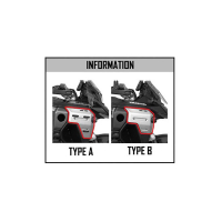 KIT DECO BMW 1300 GS ADVENTURE MODELE V2 - Finition : BRILLANT, Modèle : STANDARD, Type de flancs : TYPE A