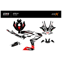 KIT DECO APRILIA RS 660 MODELE V3 GRIS - Modèle : FULL, Finition : MAT, Année moto : 2025/2026