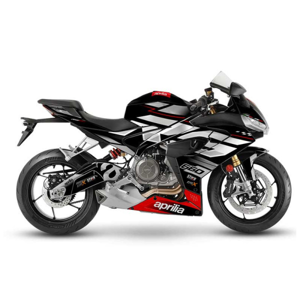 KIT DECO APRILIA RS 660 MODELE V3 GRIS - Finition : BRILLANT, Modèle : FULL, Année moto : 2020/2024