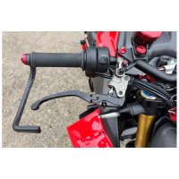 LEVIER DE FREIN POUR MAITRE CYLINDRE BREMBO DUCATI STREETFIGHTER V4 2026 - BB - BR -RB - SB -SR : Carbone brillant NOIR