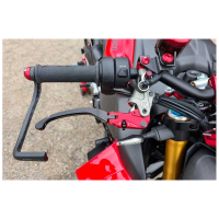 LEVIER DE FREIN POUR MAITRE CYLINDRE BREMBO DUCATI STREETFIGHTER V4 2026 - BB - BR -RB - SB -SR : Carbone mat NOIR