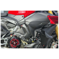 CACHE MOTEUR DROIT CARBONE CNC RACING DUCATI STREETFIGHTER V4 2026