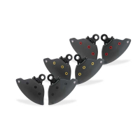 SYSTEME REFROIDISSEMENT FREIN AVANT CARBONE CNC RACING - Couleur : OR 
