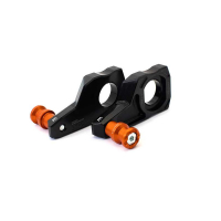 TENDEURS DE CHAINE AVEC SUPPORT POUR DIABOLOS BMW S1000XR - Couleur : NOIR