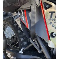 PAIRE ELIMINATEUR PLATINE REPOSES PIEDS ARRIERE KRIEGA YAMAHA TENERE 701