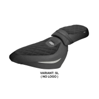 HOUSSE DE SELLE COMPATIBLE | BMW R 18 CLASSIC 2021-2026 | MOD TELTOW - Couleur : NOIR, Type : CONFORT, Logo : SANS LOGO