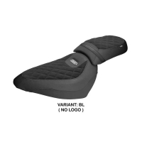 HOUSSE DE SELLE COMPATIBLE | BMW R 18 CLASSIC 2021-2026 | MOD TELTOW - Couleur : NOIR, Type : STANDARD, Logo : SANS LOGO