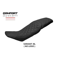 HOUSSE DE SELLE COMPATIBLE | HUSQVARNA VITPILLEN 701 2018-2020 | MOD NACKA - Couleur : BLANC, Type : STANDARD, Logo : SANS LOGO