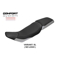 HOUSSE DE SELLE COMPATIBLE | HUSQVARNA VITPILLEN 701 2018-2020 | MOD NACKA - Couleur : BLANC, Type : CONFORT, Logo : SANS LOGO