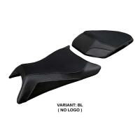 HOUSSE DE SELLE COMPATIBLE | KTM 125 DUKE 2024-2026 | MOD MOLA - Couleur : NOIR, Type : CONFORT, Logo : AVEC LOGO