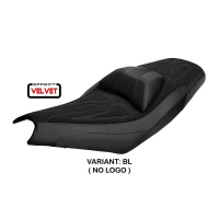 HOUSSE DE SELLE COMPATIBLE | KYMCO AK 550 PREMIUM 2023-2026 | MOD DATONG - Couleur : NOIR, Type : STANDARD, Logo : SANS LOGO
