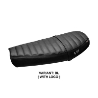HOUSSE DE SELLE COMPATIBLE | MOTO GUZZI V9 BOBBER 2016-2018 | MOD ACERRA - Type : CONFORT, Couleur : MARRON, Logo : SANS LOGO