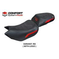 HOUSSE DE SELLE COMPATIBLE | TRIUMPH TIGER 1200 2022-2026 | MOD WALES COMFORT SY - Type : CONFORT, Couleur : ARGENT, Logo : SANS LOGO