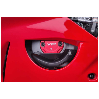 PROTECTION DE CARTER D'EMBRAYAGE CNC RACING STREETFIGHTER V2 2025 - Couleur : ROUGE