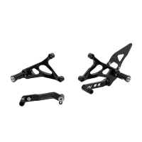 Commande reculées CNC Racing MV Agusta - Couleur : NOIR/OR 