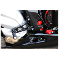 Commande reculées CNC Racing MV Agusta - Couleur : NOIR/OR