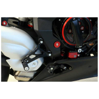 Commande reculées CNC Racing MV Agusta - Couleur : NOIR/OR