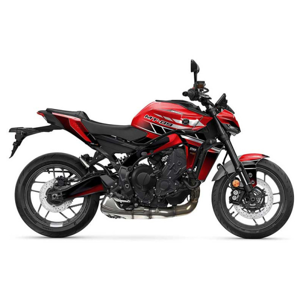 KIT DECO STIKRLAB YAMAHA MT09 V1 ROUGE - Modèle : FULL, Finition : MAT, Année moto : 2024-2026