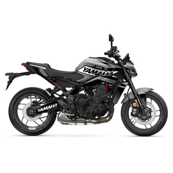 KIT DECO STIKRLAB YAMAHA MT09 V2 GRIS - Modèle : STANDARD, Finition : MAT, Année moto : 2017-2020