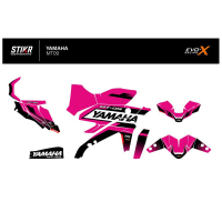 KIT DECO STIKRLAB YAMAHA MT09 V2 ROSE - Modèle : STANDARD, Finition : MAT, Année moto : 2021-2023
