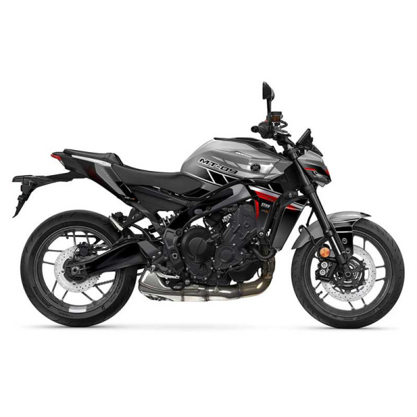 KIT DECO STIKRLAB YAMAHA MT09 V1 GRIS - Finition : BRILLANT, Modèle : FULL, Année moto : 2017-2020