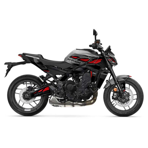 KIT DECO STIKRLAB YAMAHA MT09 V3 ROUGE - Finition : BRILLANT, Modèle : FULL, Année moto : 2021-2023