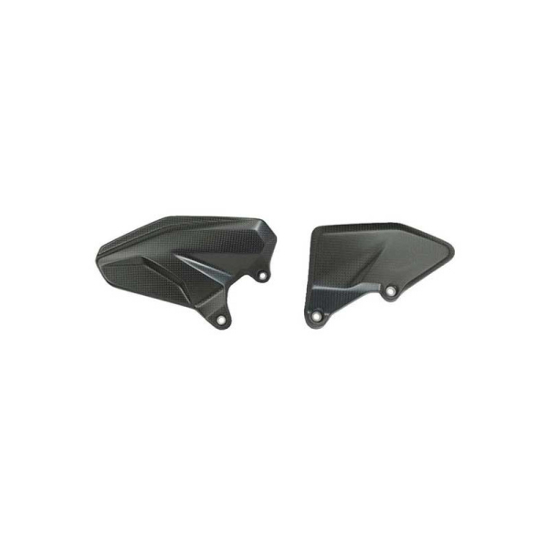PARES TALON DROIT ET GAUCHE CARBONE LIGHTECH DUCATI - Finition : MAT