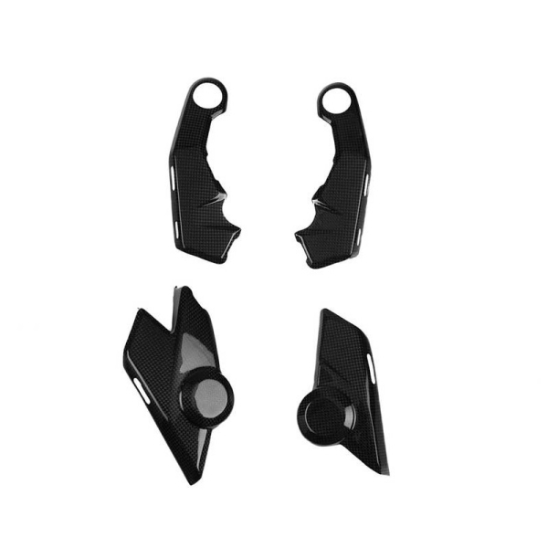 PROTECTIONS DE CADRE CARBONE LIGHTECH DUCATI - Finition : BRILLANT