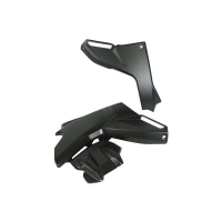 FLANCS SOUS RÉSERVOIR CARBONE LIGHTECH DUCATI - Finition : MAT